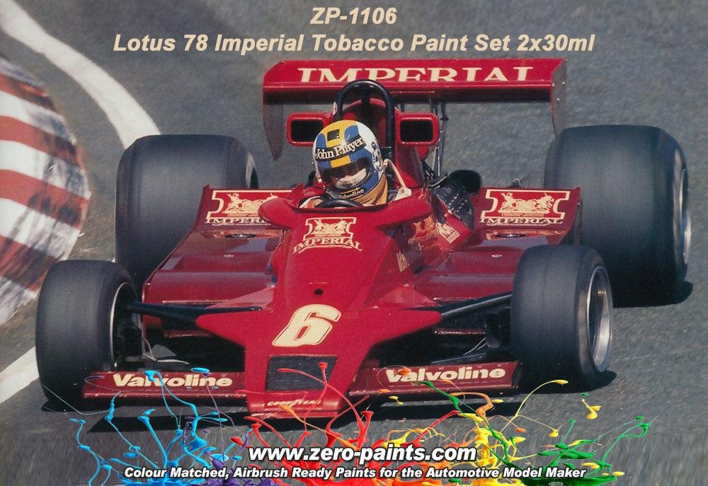 Zero Paints ZP-1106 Lotus 78 Imperial Tobacco Paint Set 2x30ml – zdjęcie 3