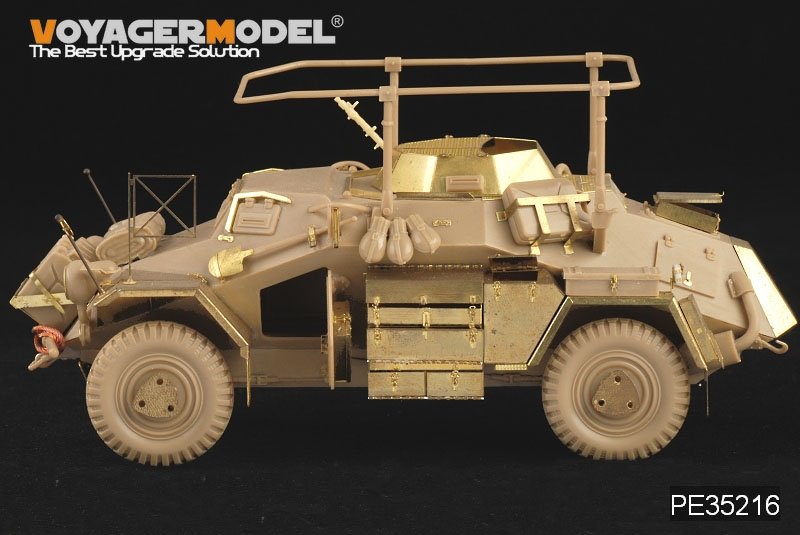 Voyager Model PE35216 WWII German Sd.Kfz.223 for TAMIYA 35268 1/35 – zdjęcie 8