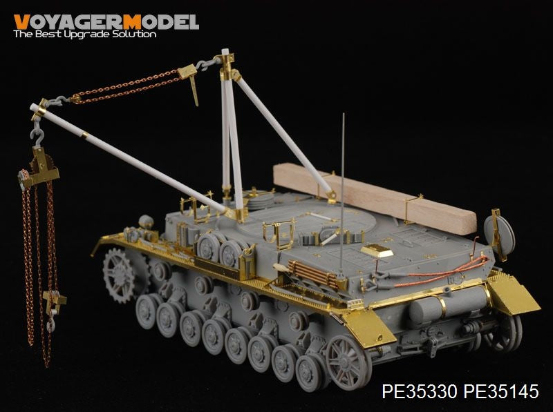 Voyager Model PE35330 WWII German Bergepanzer IV Ausf J For DRAGON 6438 1/35 – zdjęcie 3