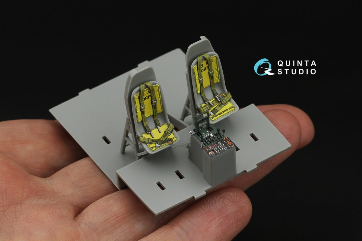 Quinta Studio QD48542 Boeing B-17F 3D-Printed &amp;amp; coloured Interior on decal paper (HK models, Eduard) 1/48 – zdjęcie 10