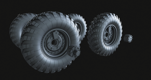 Panzer Art RE35-536 ZiL-157&amp;amp;BTR-152 road wheels 1/35 – image 5