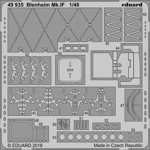 Eduard 49935 Blenheim Mk. IF AIRFIX 1/48 – zdjęcie 2