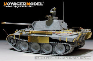Voyager Model PE35983 WWII German Panther D Tank Late version Basic For TAKOM 2104 1/35 – zdjęcie 6
