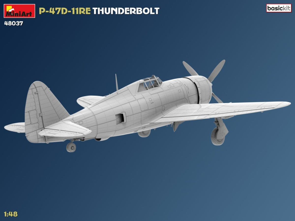 MiniArt 48037 P-47D-11RE Thunderbolt. Basic Kit 1/48 – zdjęcie 9