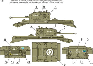 ToRo Model 35D17 - Cromwell &amp;amp; Centaur tanks in Polish service vol.2 1/35 – zdjęcie 3
