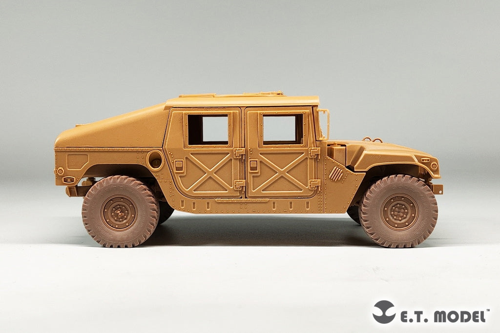E.T. Model P35-168 Modern USA M1024/M1046 Humvee Sagged Wheels 1/35 – zdjęcie 9