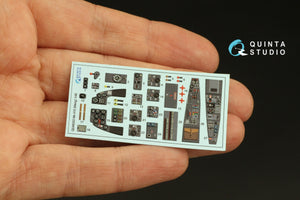 Quinta Studio QD48353 Me 410 3D-Printed &amp;amp; colored Interior on decal paper (Meng) 1/48 – image 3