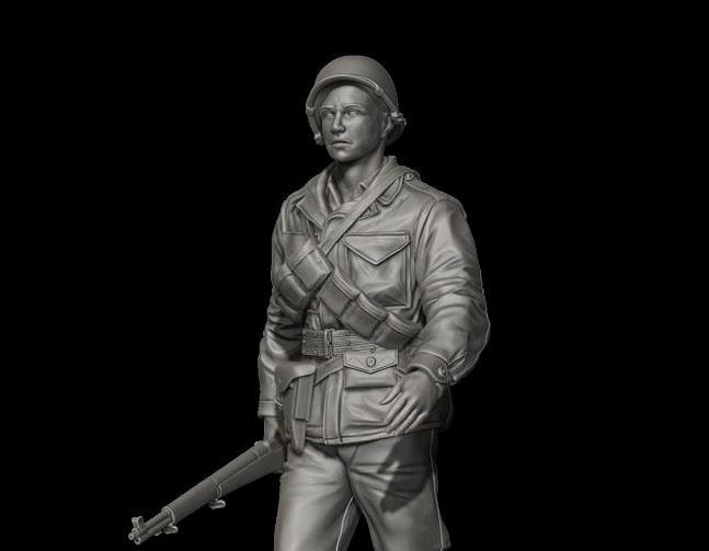 Panzer Art FI35-093 US Soldier in M43 uniform No.1 1/35 – image 2