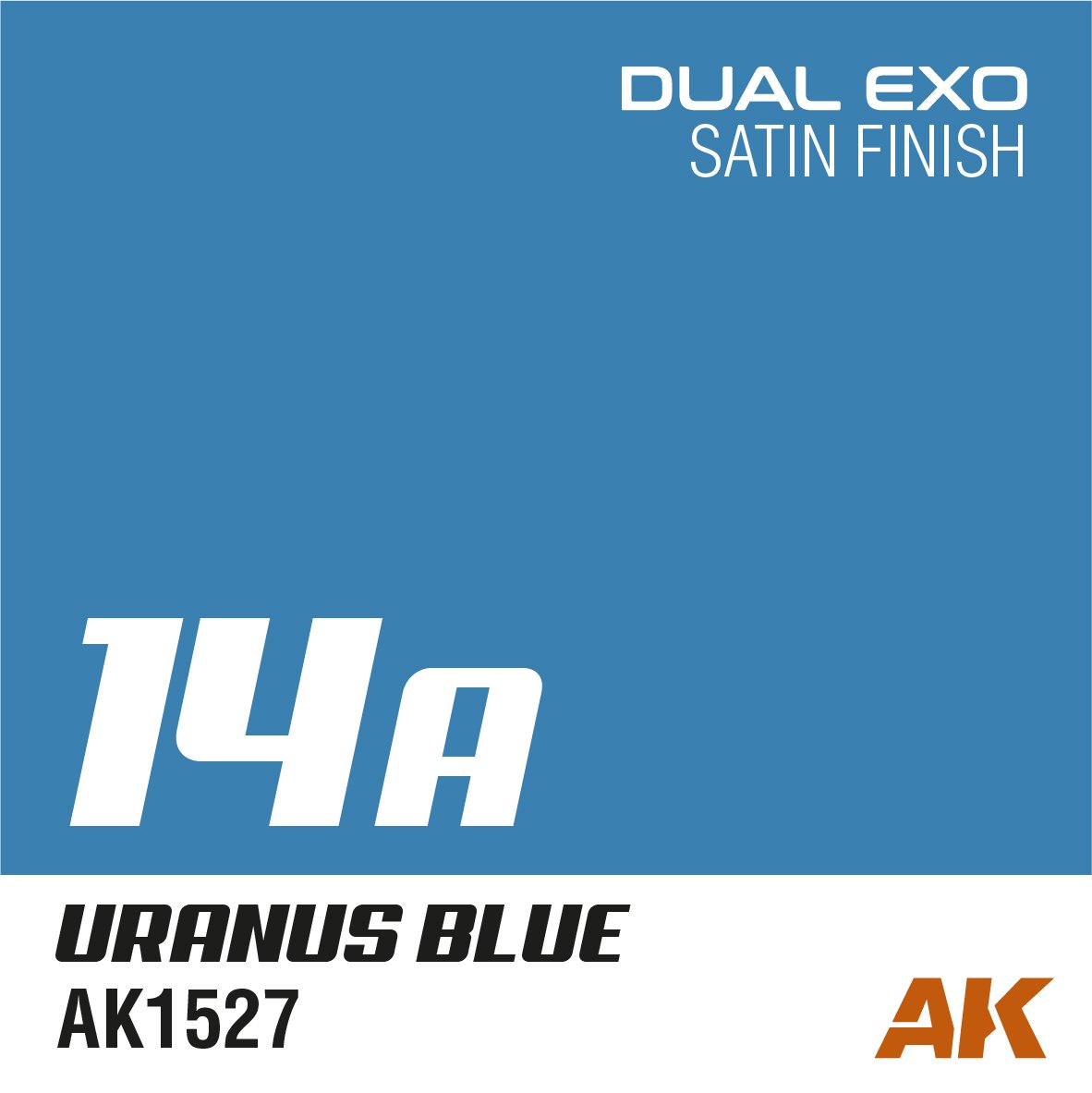 AK Interactive AK1558 DUAL EXO SET 14 – 14A URANUS BLUE &amp;amp; 14B COBALT BLUE – zdjęcie 2