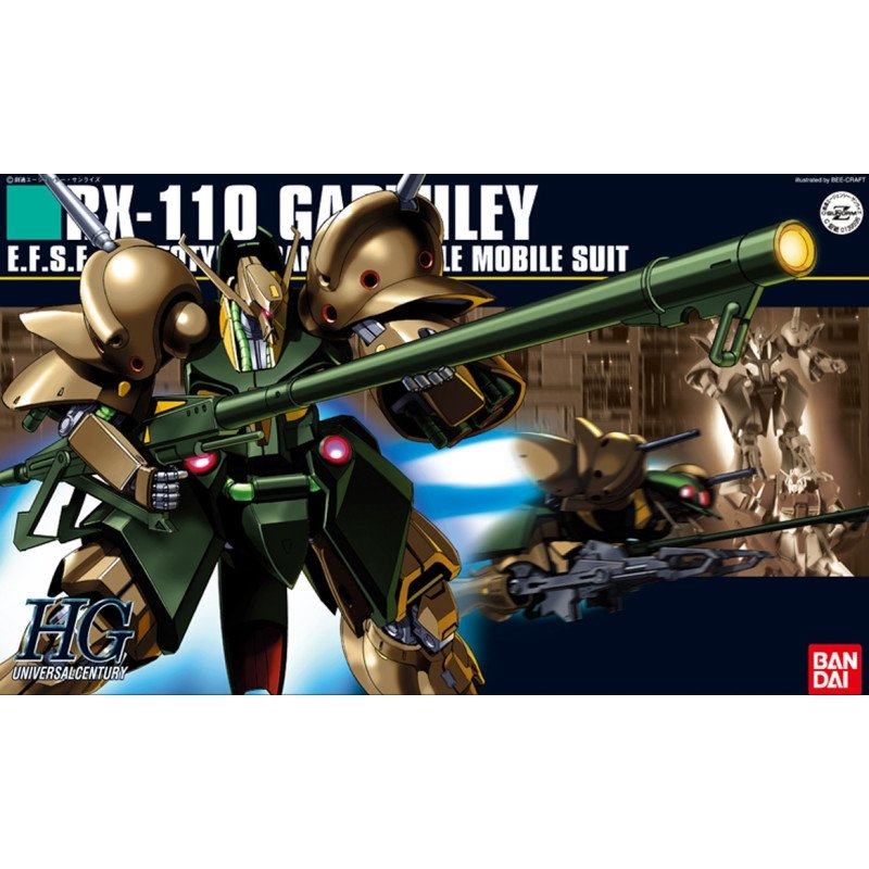 Bandai 60395 HGUC RX-110 GABTHLEY BL GUN60395 1/144