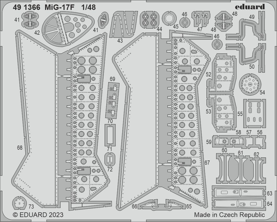 Eduard BIG49383 MiG-17F Ammo 1/48 – Bild 3