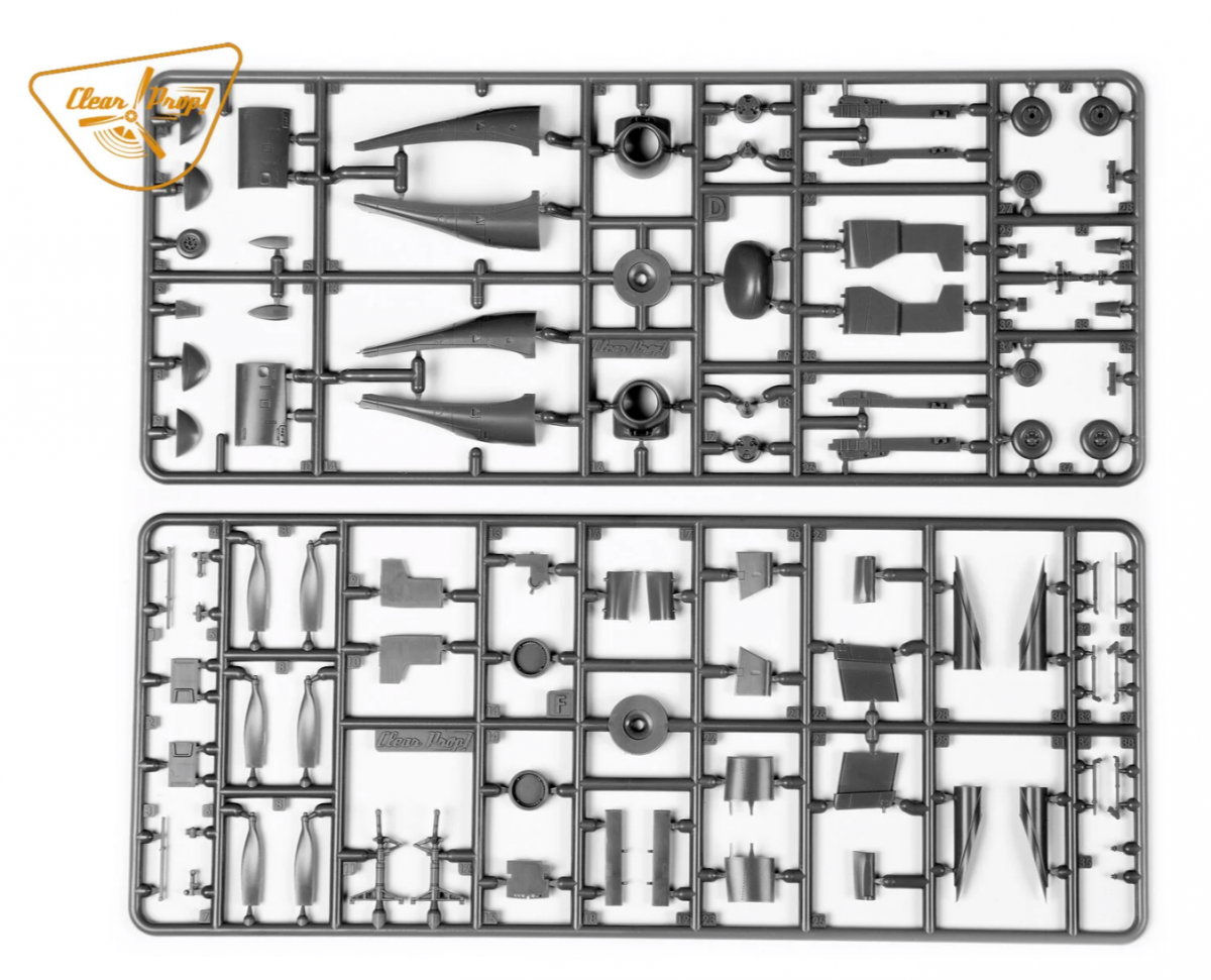 Clear Prop! CP72038 OV-1B Mohawk &amp;quot;Pilot School&amp;quot; ADVANCED KIT 1/72 – immagine 17