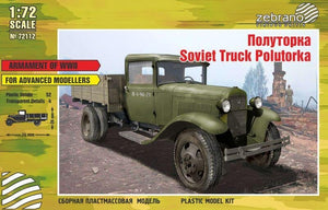 Zebrano 72112 Polutorka Gaz AA Truck 1/72
