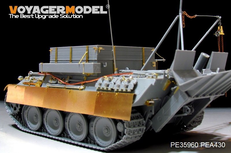 Voyager Model PE35960 WWII German Bergepanther Ausf.G Basic For TAKOM 2107 1/35 – zdjęcie 6