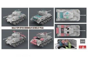 Rye Field Model 5049 M4A3 76W HVSS Sherman Korean War 1/35 – zdjęcie 2
