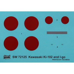 Sword 72125 Ki-102 and I-Go rocket 1/72 – zdjęcie 6