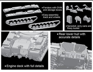 Dragon 7523 M103A2 Heavy Tank 1/72 – image 4