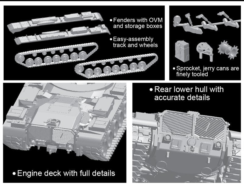 Dragon 7523 M103A2 Heavy Tank 1/72 – image 4