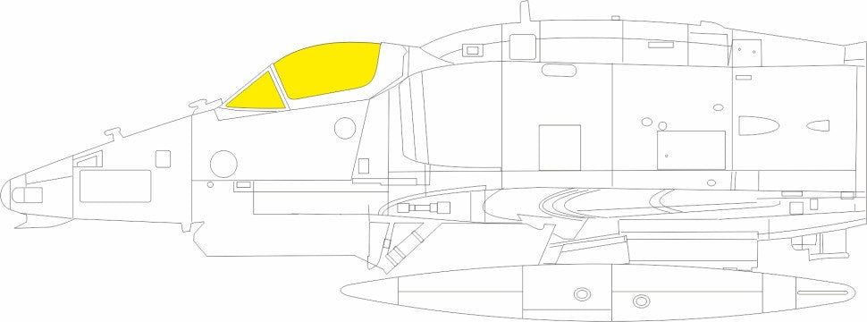 Eduard BIG49435 A-4M Mod. 1975 detail set for Magic Factory 1/48 – immagine 7