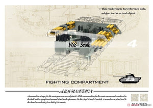 Suyata NO-001 Panther A w/ Zimmerit &amp;amp; Full Interior + 16t Strabokran w/ Maintenance 1/48 – imagen 5