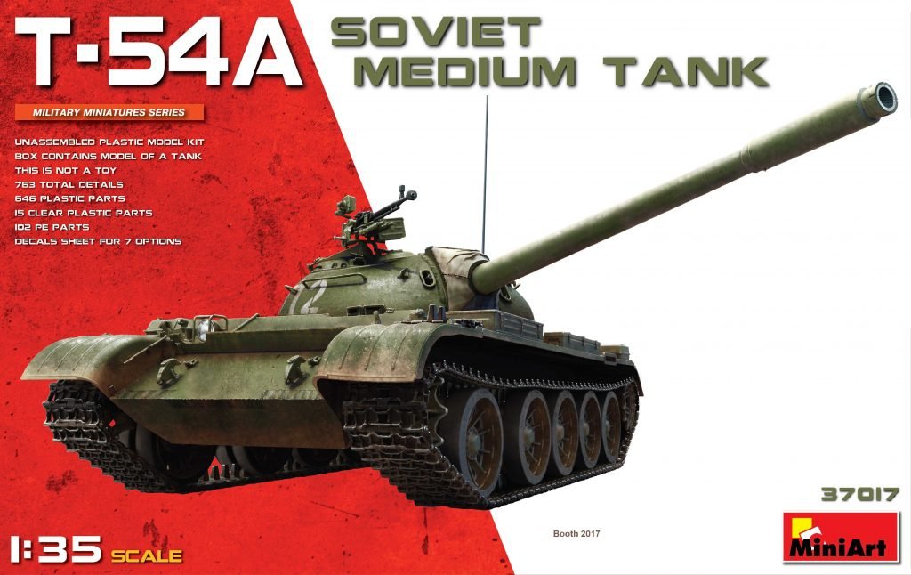 MiniArt 37017 T-54A SOVIET MEDIUM TANK 1/35