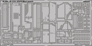 Eduard 36093 M-1134 ATGM blast panels 1/35 Trumpeter