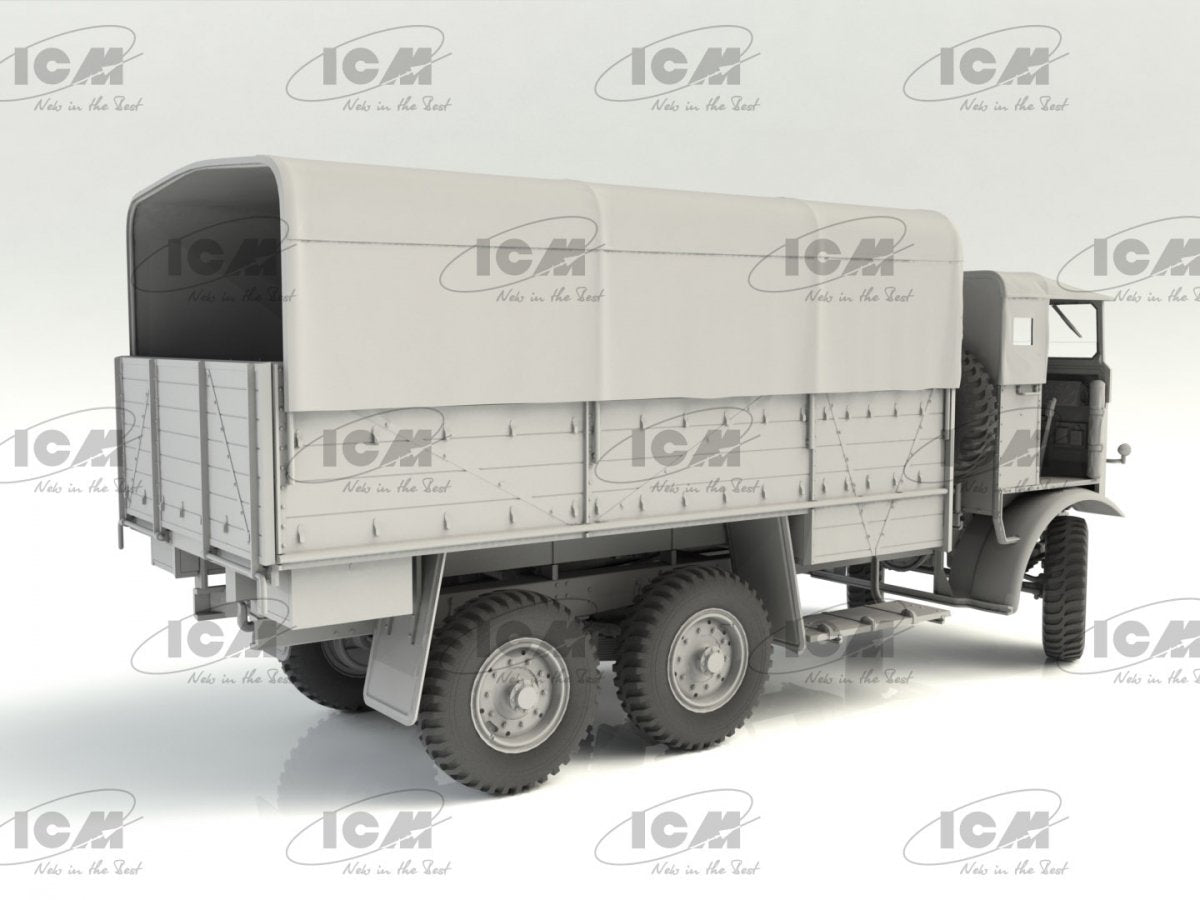 ICM 35600 Leyland Retriever General Service WWII British Truck 1/35 – zdjęcie 8