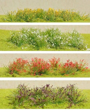 FREON KW57F Flowers violet - Kwiaty kolor fioletowy 5/7mm