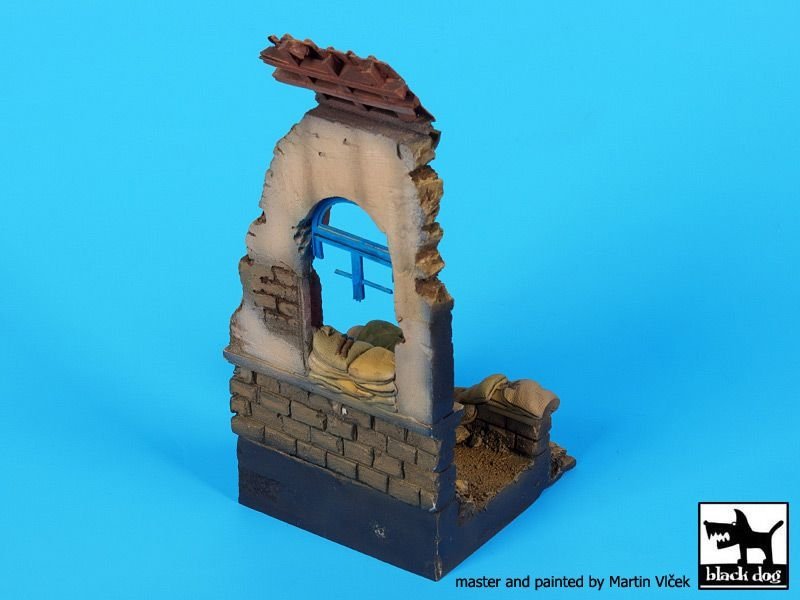 Black Dog D35103 House ruins Italy 1944 base 1/35 – image 5