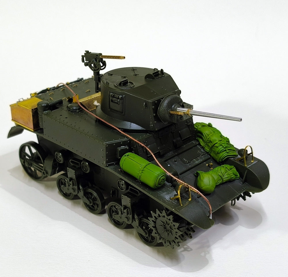 Eureka XXL ER-3585 Zestaw waloryzujący do czołgu lekkiego US M3A1 STUART. dopasowany do modeli Academy/Italeri / Upgrade set for the US M3A1 STUART light tank, fits Academy/Italeri kit 1/35