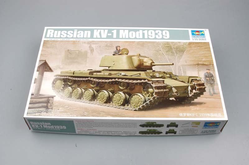 Trumpeter 01561 KV-1M1939 1/35 – zdjęcie 2