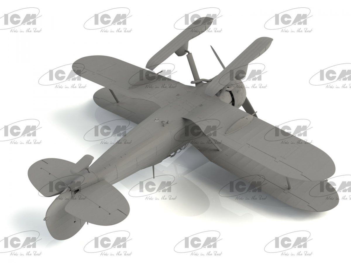 ICM 32044 J-8 Gladiator WWII Swedish Fighter 1/32 – zdjęcie 5