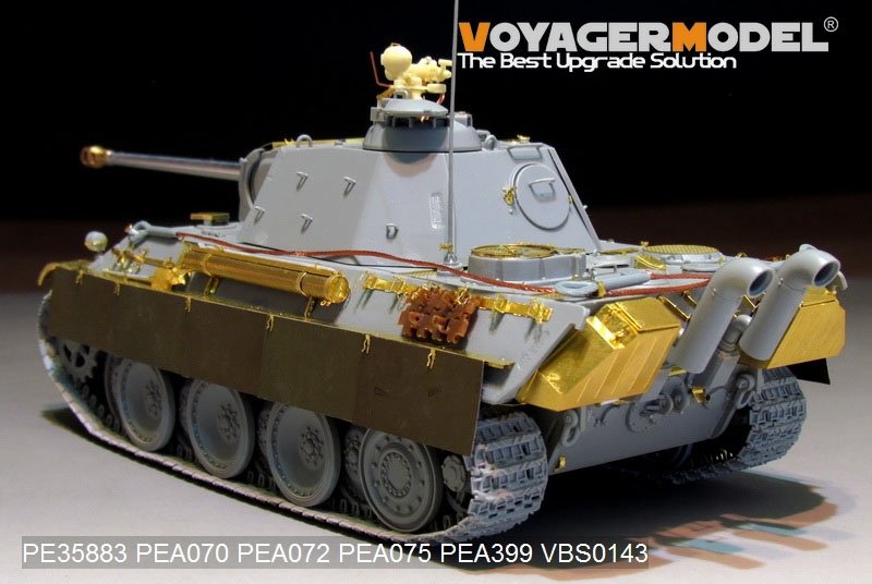 Voyager Model PE35883 WWII German Panther G Later ver.Basic for DRAGON 1/35 – zdjęcie 9