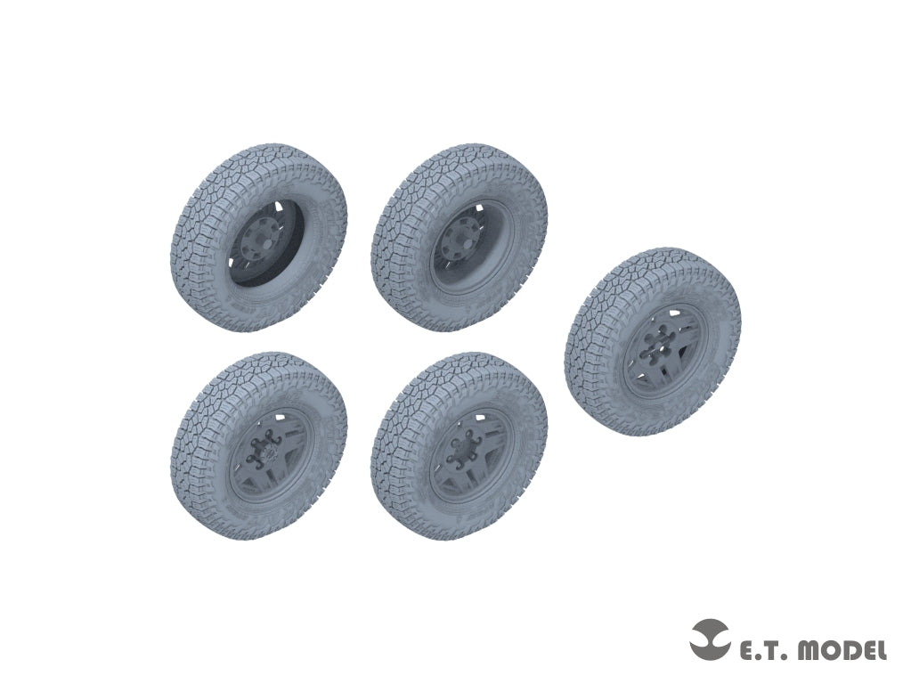 ET Model P35-163 PICK UP Truck Sagged Wheels Type.2 1/35 – image 2