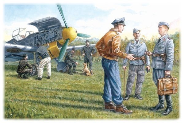 ICM 48085 German Luftwaffe Ground Personnel 1939-19451/48 – image 2