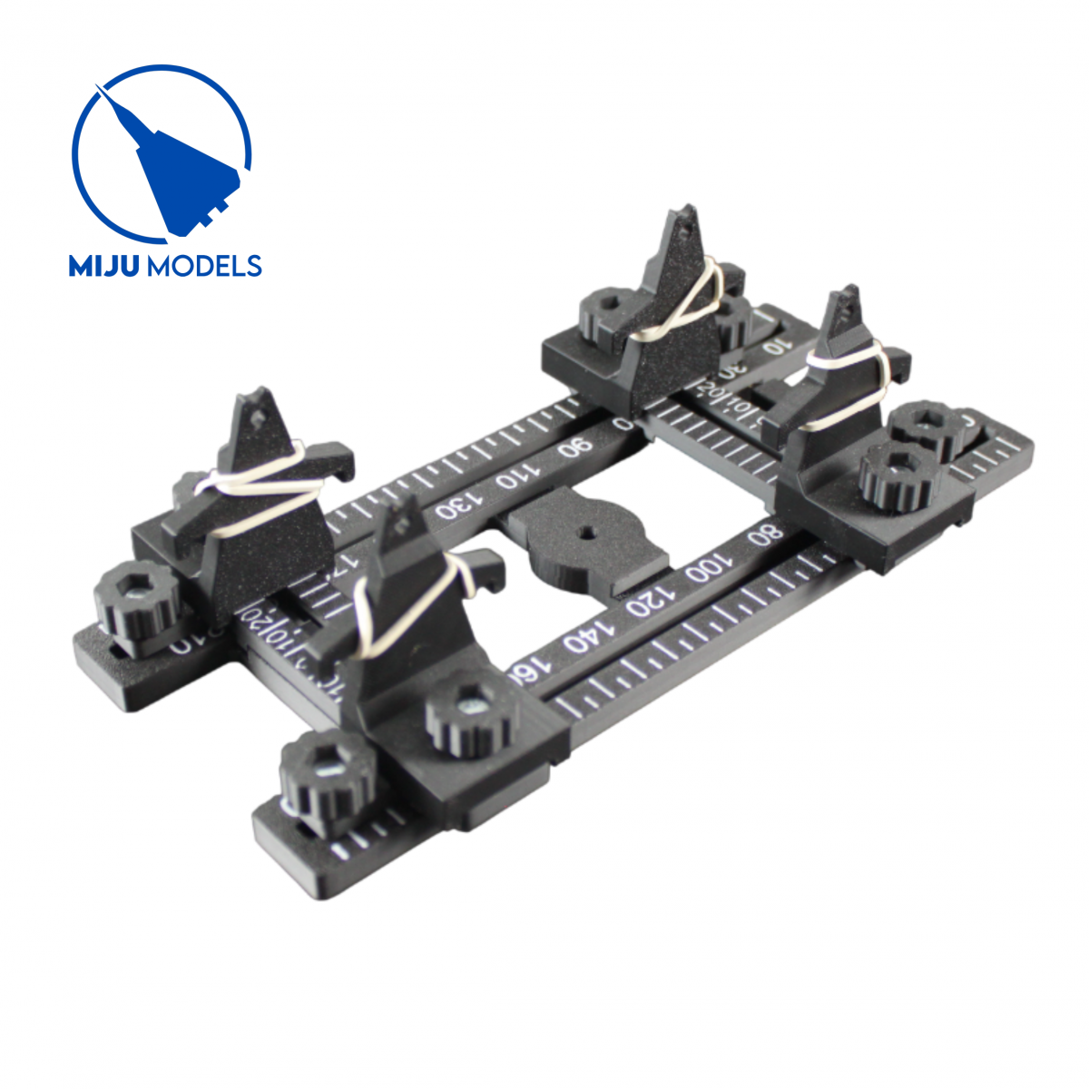 Miju Models JIG-WHEELS-STANDARD Statyw modelarski kołowy / Wheeled modeling stand