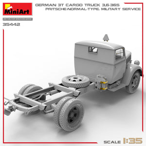 Miniart 35442 GERMAN 3T CARGO TRUCK 3,6-36S. PRITSCHE-NORMAL-TYPE. MILITARY SERVICE 1/35 – zdjęcie 6