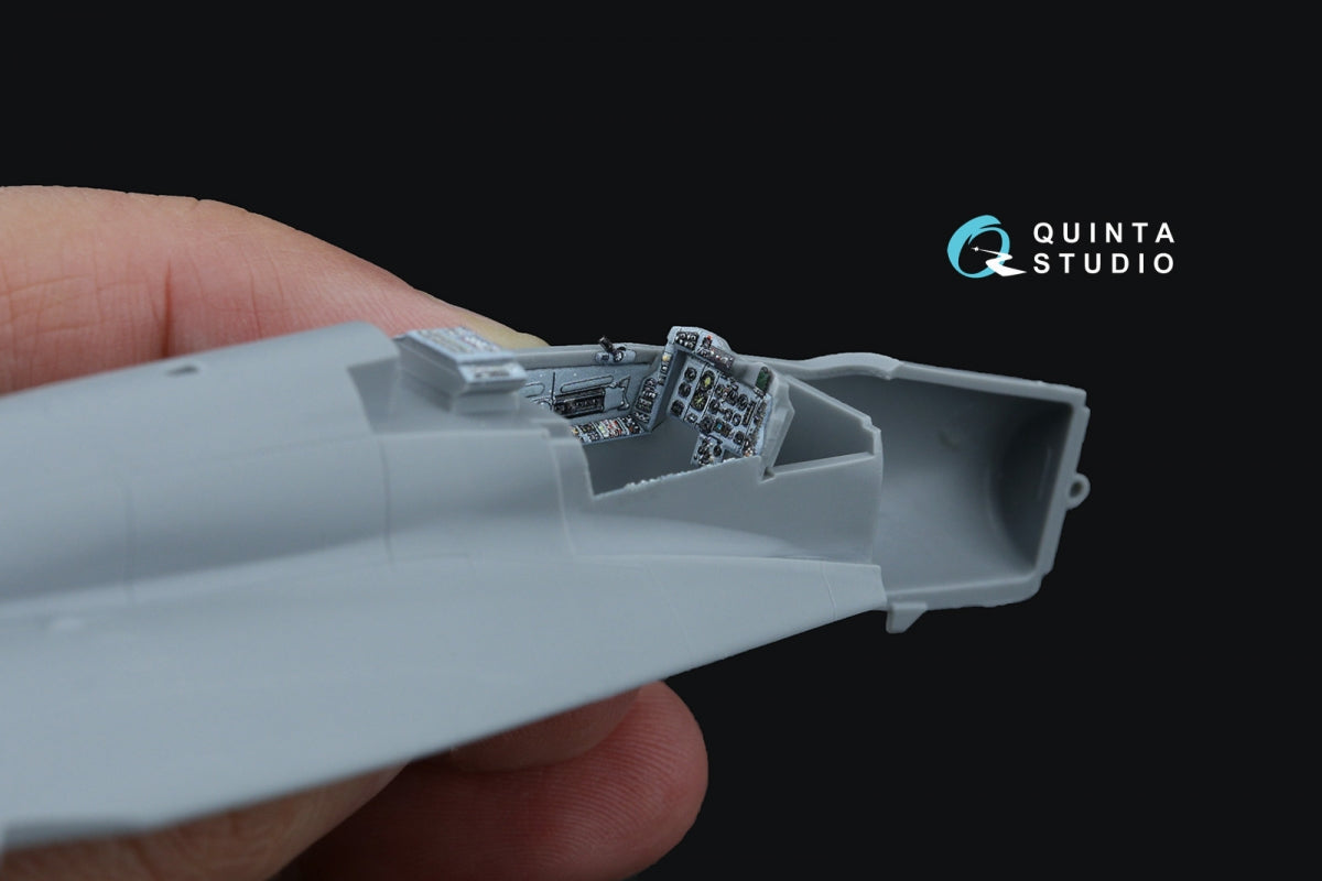 Quinta Studio QD+72150 MiG-29 9-13 3D-Printed coloured Interior on decal paper (7278 Zvezda) (with 3D-printed resin part) 1/72 – zdjęcie 7