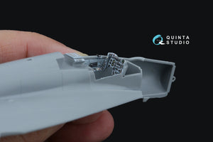 Quinta Studio QD+72150 MiG-29 9-13 3D-Printed coloured Interior on decal paper (7278 Zvezda) (with 3D-printed resin part) 1/72 – zdjęcie 7