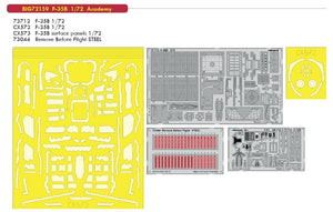 Eduard BIG72159 F-35B 1/72 for ACADEMY – zdjęcie 2