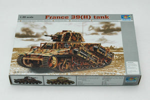 Trumpeter 00352 France 39(H) TANK SA 38 37mm gun 1/35 – image 2