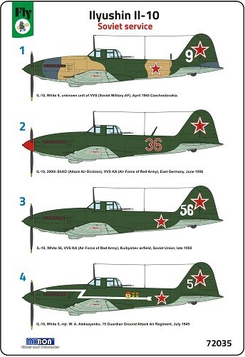 Fly 72035 Ilyushin Il-10 Soviet service 1/72 – zdjęcie 2