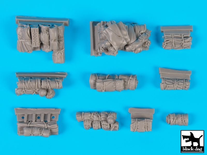 Black Dog T35142 Tentage+bedrols N 1/35 – zdjęcie 6