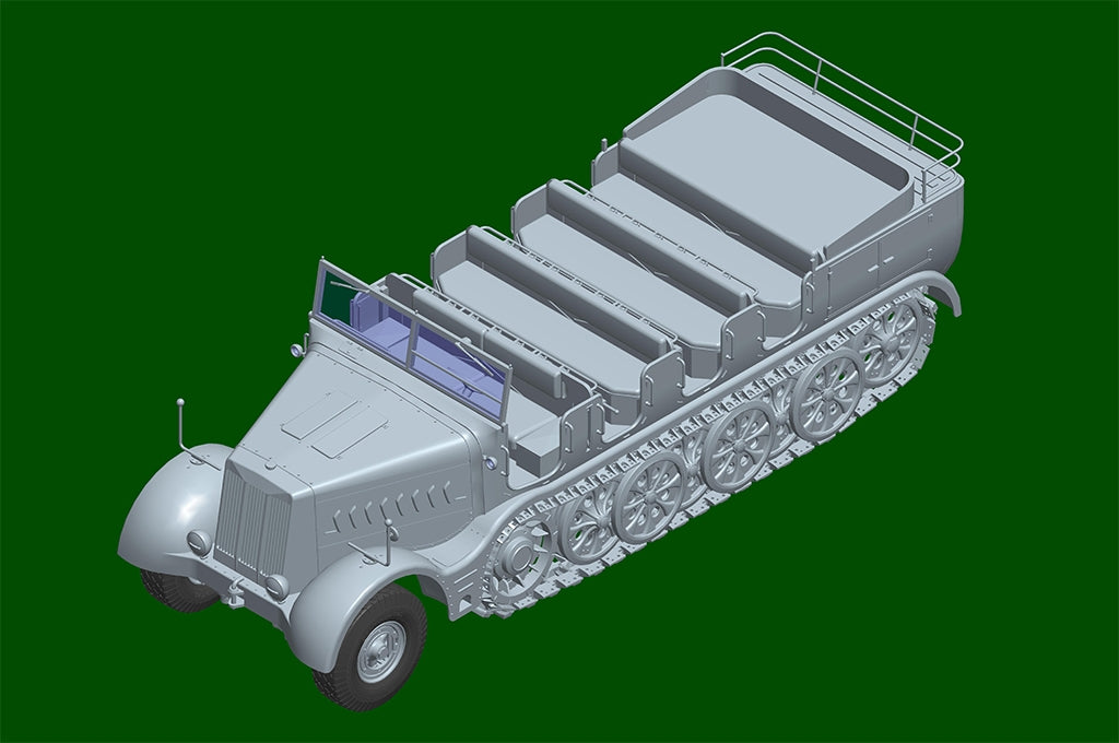 Trumpeter 09575 Schwerer Zugkraftwagen 18 t Sd.Kfz.9 Artillery Version 1/35 – zdjęcie 11