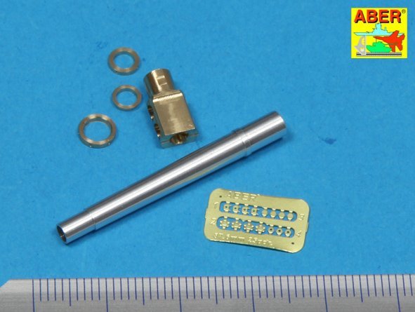 Aber 35L-127 Late barrel MK2 with muzzle brake to British 25 pdr 1/35 – zdjęcie 2