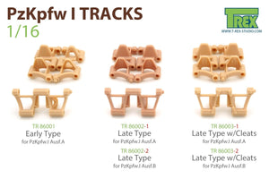 T-Rex Studio TR86002-2 PzKpfw I Tracks Late Type for Ausf.B 1/16 – zdjęcie 2