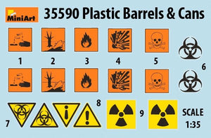 MiniArt 35590 Plastic Barrels &amp;amp; Cans 1/35 – zdjęcie 5