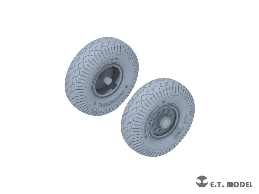 E.T. Model P35-123 WWII German Tank Transporter Sd.Ah.116 Sagged wheels For TAMIYA Kit 1/35 – zdjęcie 2