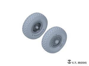 E.T. Model P35-123 WWII German Tank Transporter Sd.Ah.116 Sagged wheels For TAMIYA Kit 1/35 – zdjęcie 2