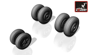 Armory Models AW72023 Sukhoj Su-24 Fencer early type wheels 1/72 – zdjęcie 3